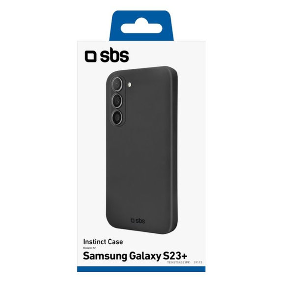Калъф Instinct за Samsung S23+, Черно, Black