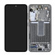 дисплей за Samsung S23 S911B, Тъчскрийн и рамка, GH82-30481C, GH82-30480C, зелен, Green, Genuine Service Pack
