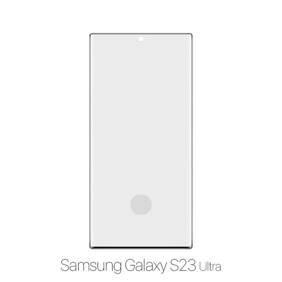 3D закалено стъкло FullCover за Samsung S23 Ultra, FixPremium