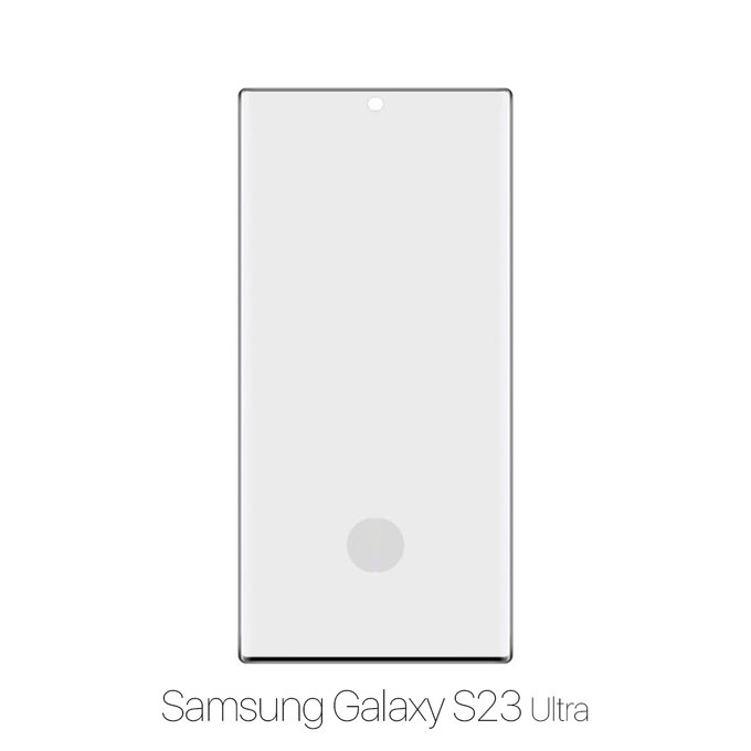 3D закалено стъкло FullCover за Samsung S23 Ultra, FixPremium