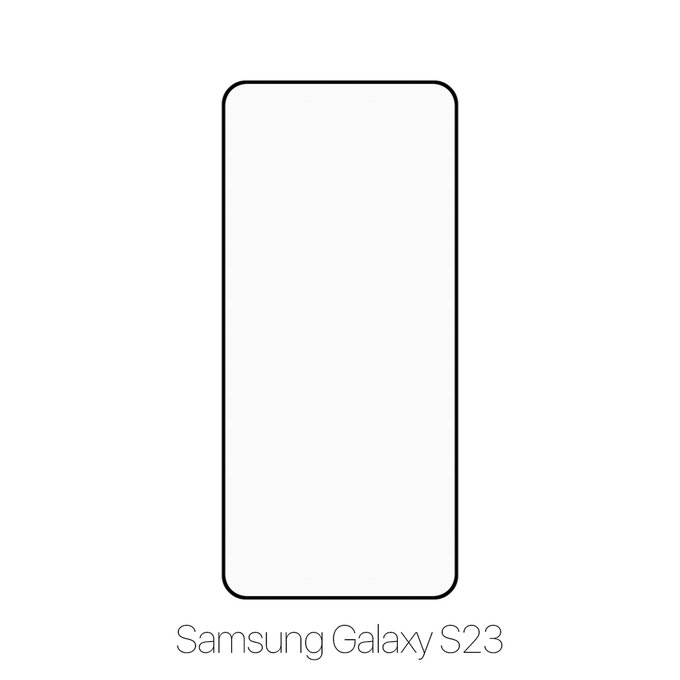 Закалено стъкло FullCover за Samsung S23, FixPremium