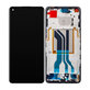 дисплей OLED за Realme GT 2 5G RMX3310 RMX3312, Тъчскрийн и рамка, Steel Black