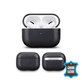 Кожен калъф за AirPods Pro 2, Черно, Black