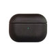 Кожен калъф за AirPods Pro 2, Черно, Black