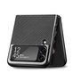 Калъф въглероден за Samsung Galaxy Z Flip 2, Черно, FixPremium