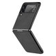 Калъф въглероден за Samsung Galaxy Z Flip 2, Черно, FixPremium