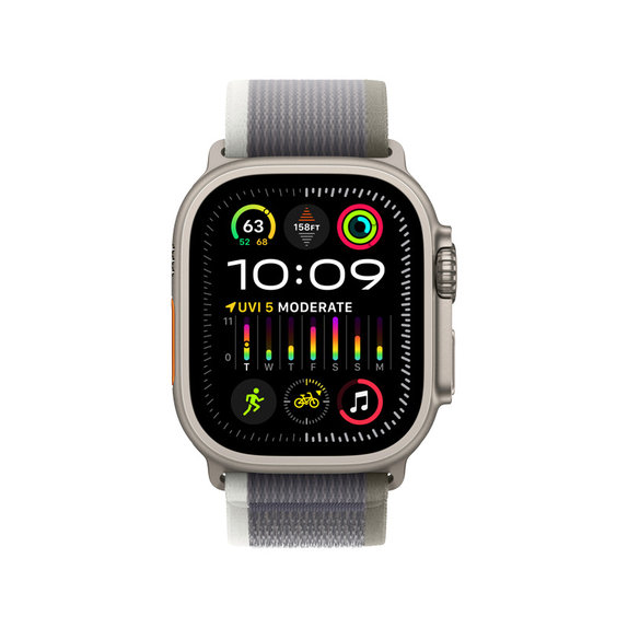 Каишка Trail Loop за Apple Watch (42, 44, 45 и 49mm), Сив, Gray, FixPremium