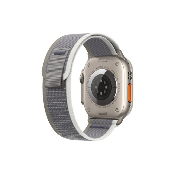 Каишка Trail Loop за Apple Watch (42, 44, 45 и 49mm), Сив, Gray, FixPremium