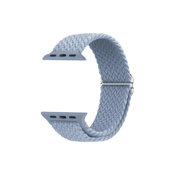 Каишка Solo Loop за Apple Watch (42, 44, 45 и 49mm), светлосин, light blue, FixPremium