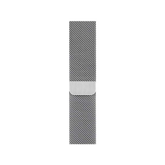 Каишка Milanese Loop за Apple Watch (42, 44, 45 и 49mm), сребърен, silver, FixPremium
