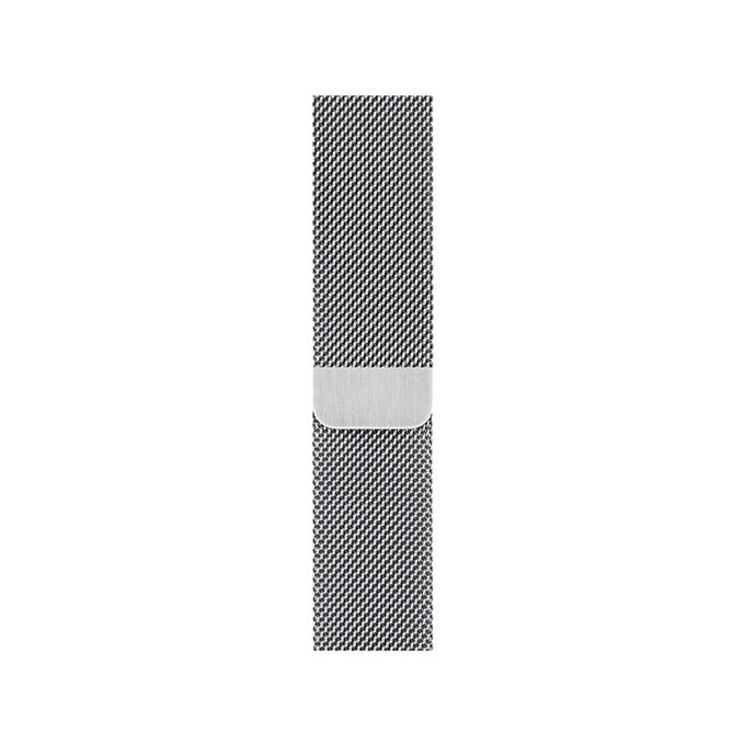 Каишка Milanese Loop за Apple Watch (42, 44, 45 и 49mm), сребърен, silver, FixPremium