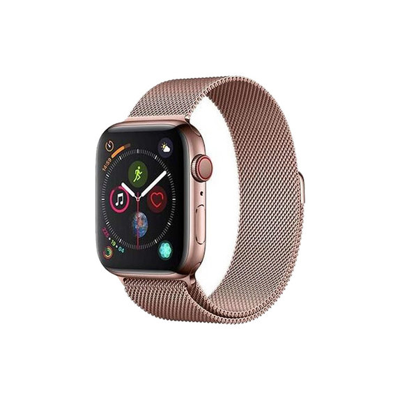 Каишка Milanese Loop за Apple Watch (42, 44, 45 и 49mm), rose gold, FixPremium
