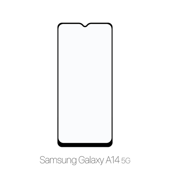 Закалено стъкло FullCover за Samsung A14 5G, FixPremium