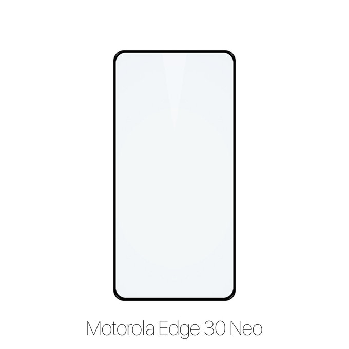 Закалено стъкло FullCover за Motorola Edge 30 Neo, FixPremium