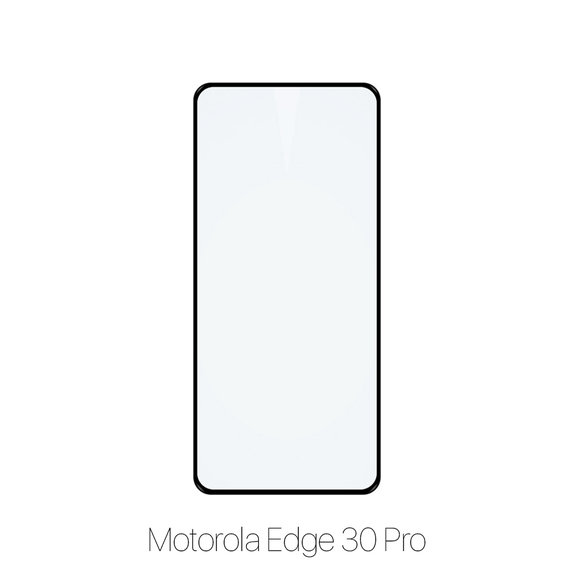 Закалено стъкло FullCover за Motorola Edge 30 Pro, FixPremium