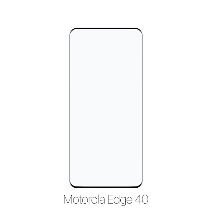 3D закалено стъкло FullCover за Motorola Edge 40, FixPremium