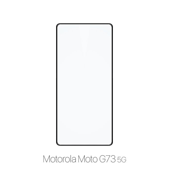 Закалено стъкло FullCover за Motorola Moto G73 5G, FixPremium