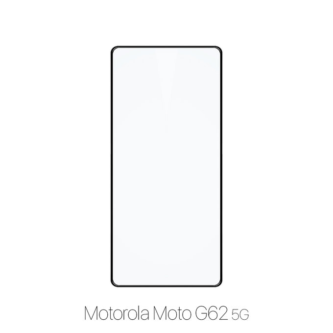 Закалено стъкло FullCover за Motorola Moto G62 5G, FixPremium