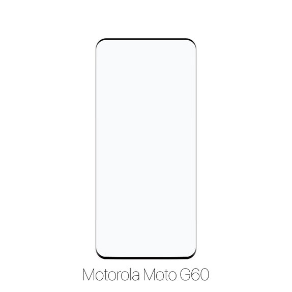 Закалено стъкло FullCover за Motorola Moto G60, FixPremium