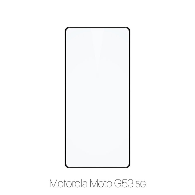 Закалено стъкло FullCover за Motorola Moto G53 5G, FixPremium