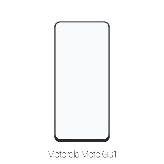 Закалено стъкло FullCover за Motorola Moto G31, FixPremium