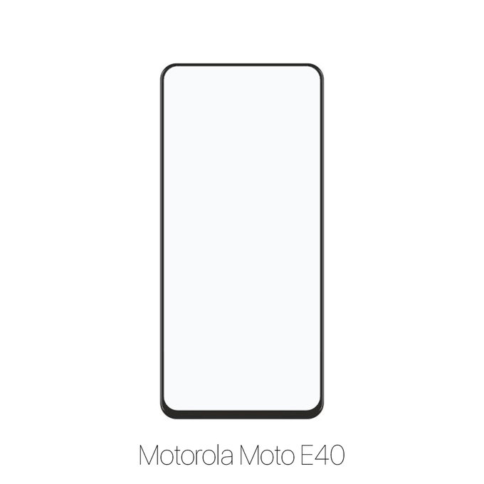 Закалено стъкло FullCover за Motorola Moto E40, FixPremium