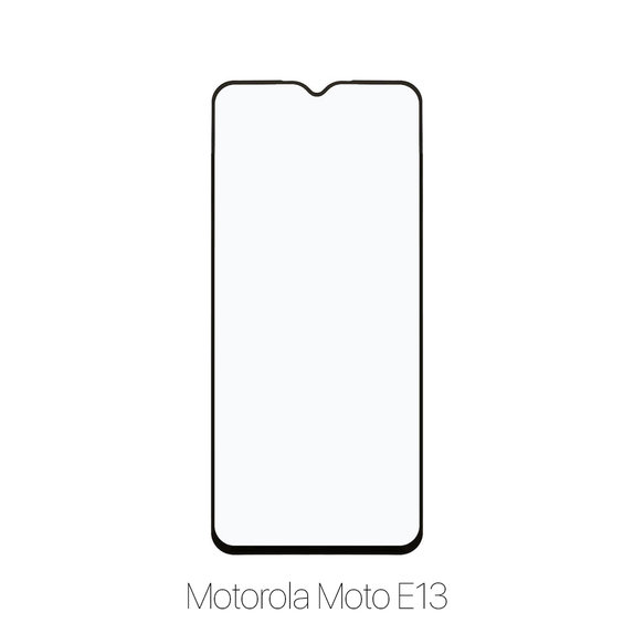 Закалено стъкло FullCover за Motorola Moto E13, FixPremium