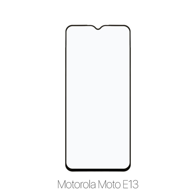 Закалено стъкло FullCover за Motorola Moto E13, FixPremium