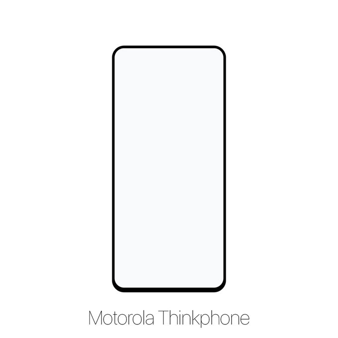 Закалено стъкло FullCover за Motorola ThinkPhone, FixPremium