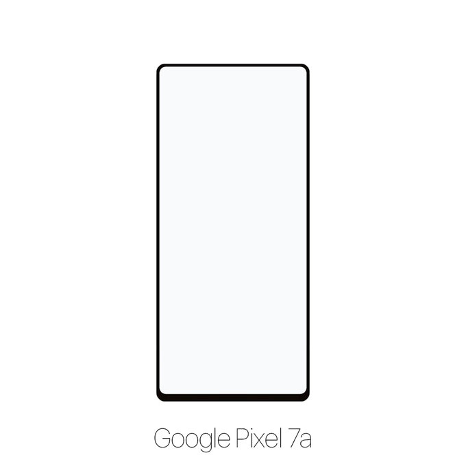 Закалено стъкло FullCover за Google Pixel 7a, FixPremium