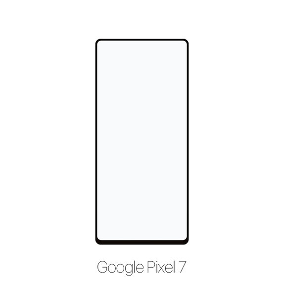 Закалено стъкло FullCover за Google Pixel 7, FixPremium