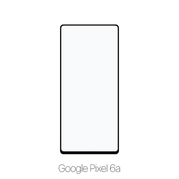 Закалено стъкло FullCover за Google Pixel 6a, FixPremium