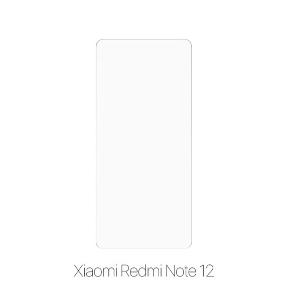 Закалено стъкло за Xiaomi Червено, Redmi Note 12, FixPremium