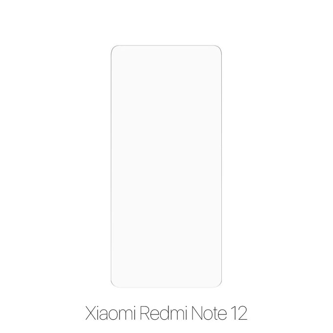 Закалено стъкло за Xiaomi Червено, Redmi Note 12, FixPremium