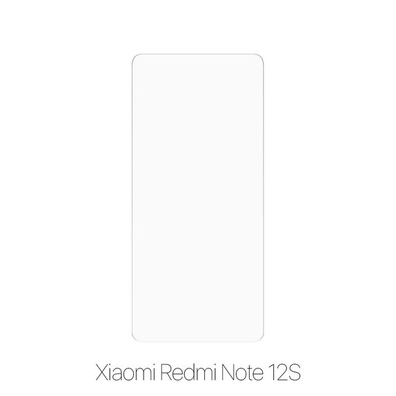 Закалено стъкло за Xiaomi Червено, Redmi Note 12S, FixPremium