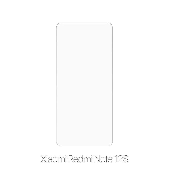 Закалено стъкло за Xiaomi Червено, Redmi Note 12S, FixPremium