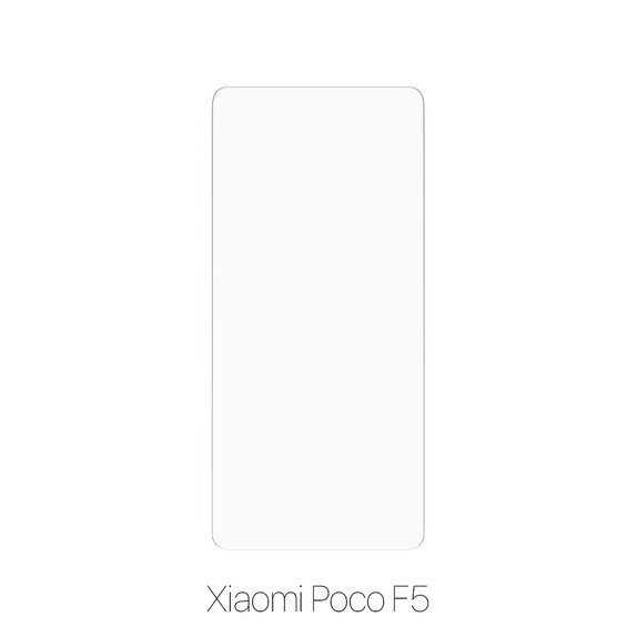 Закалено стъкло за Poco F5, FixPremium