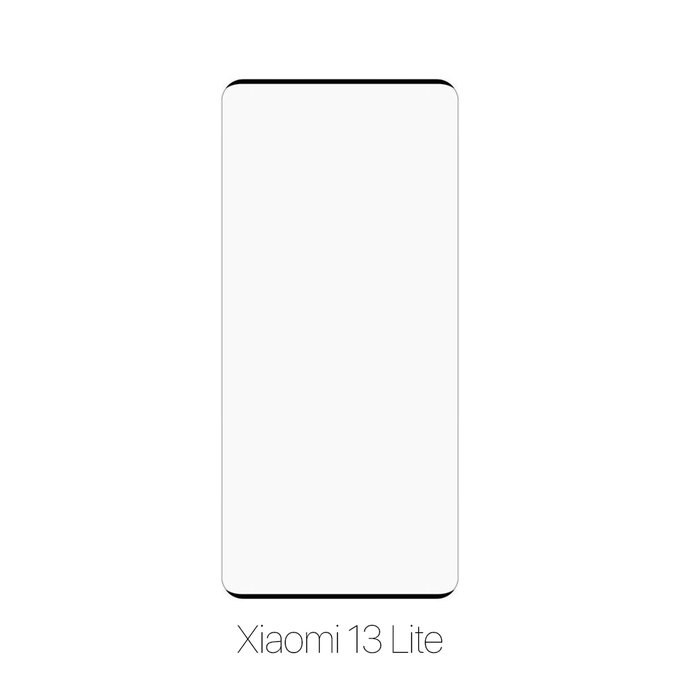 Закалено стъкло FullCover за Xiaomi 13 Lite, FixPremium