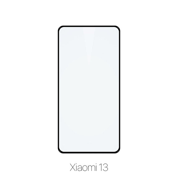 Закалено стъкло FullCover за Xiaomi 13, FixPremium