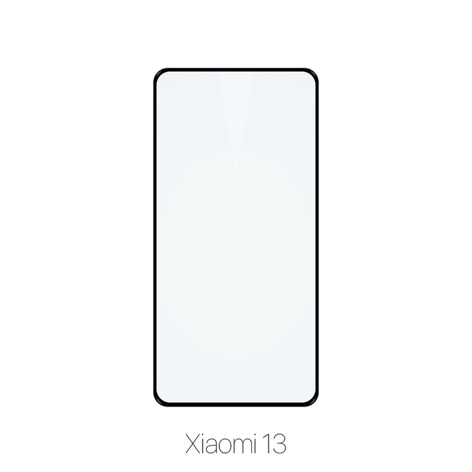 Закалено стъкло FullCover за Xiaomi 13, FixPremium
