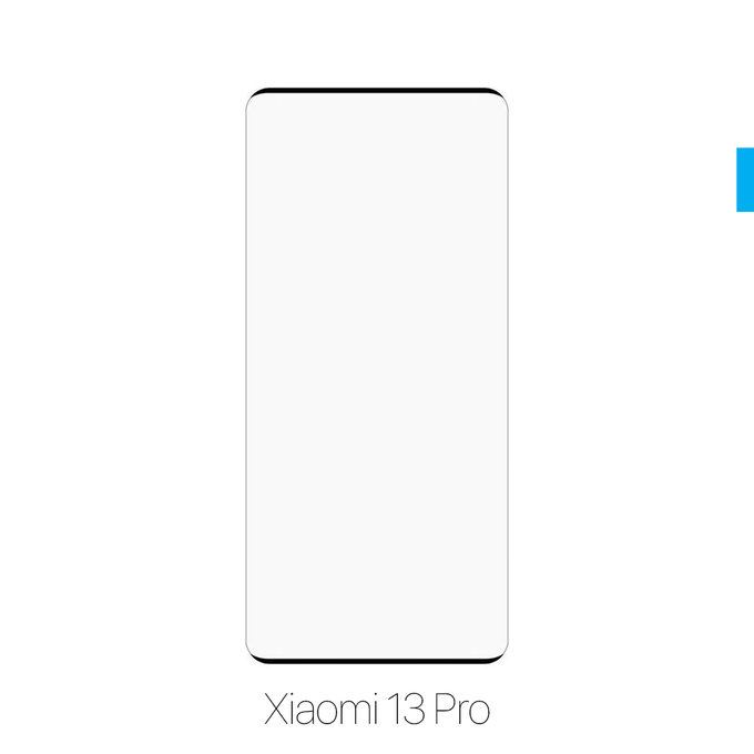 3D закалено стъкло FullCover за Xiaomi 13 Pro, FixPremium