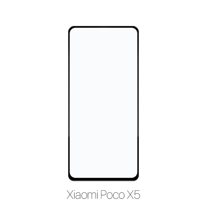 Закалено стъкло FullCover за Poco X5, FixPremium