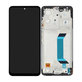 дисплей за Xiaomi Redmi Note 12 5G, Тъчскрийн и рамка, 560001M17P00, черен, Black, Genuine Service Pack