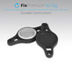 Монтаж за Apple AirTag за велосипед, Черно, Black, FixPremium