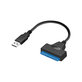 USB / SATA 2.5" кабел, Черно, Black, FixPremium