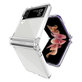 Силиконов калъф за Samsung Z Flip 4, Прозрачен, Transparent