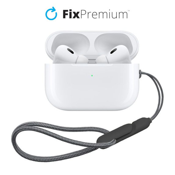 Каишка за AirPods Pro 2, Черно, Black