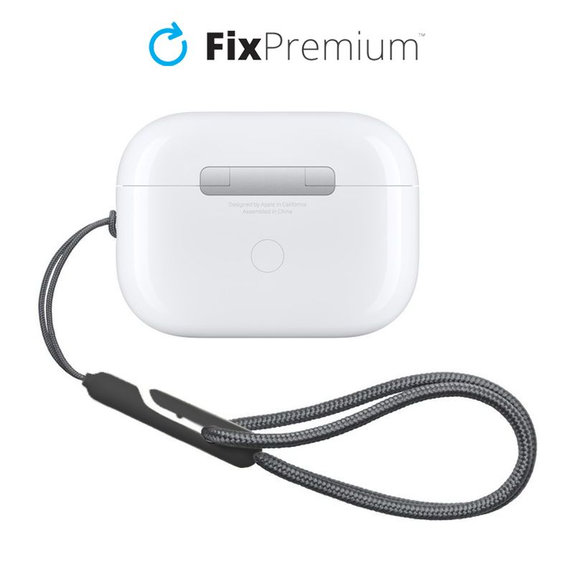 Каишка за AirPods Pro 2, Черно, Black