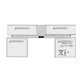 Батерия за Microsoft Surface Book 2, G3HTA021H, G3HTA023H, G3HTA024H, G3HTA048H, 6800mAh