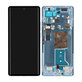 дисплей за Motorola Edge 40 Pro, Тъчскрийн и рамка, 5D68C21987, Lunar Blue, Genuine Service Pack